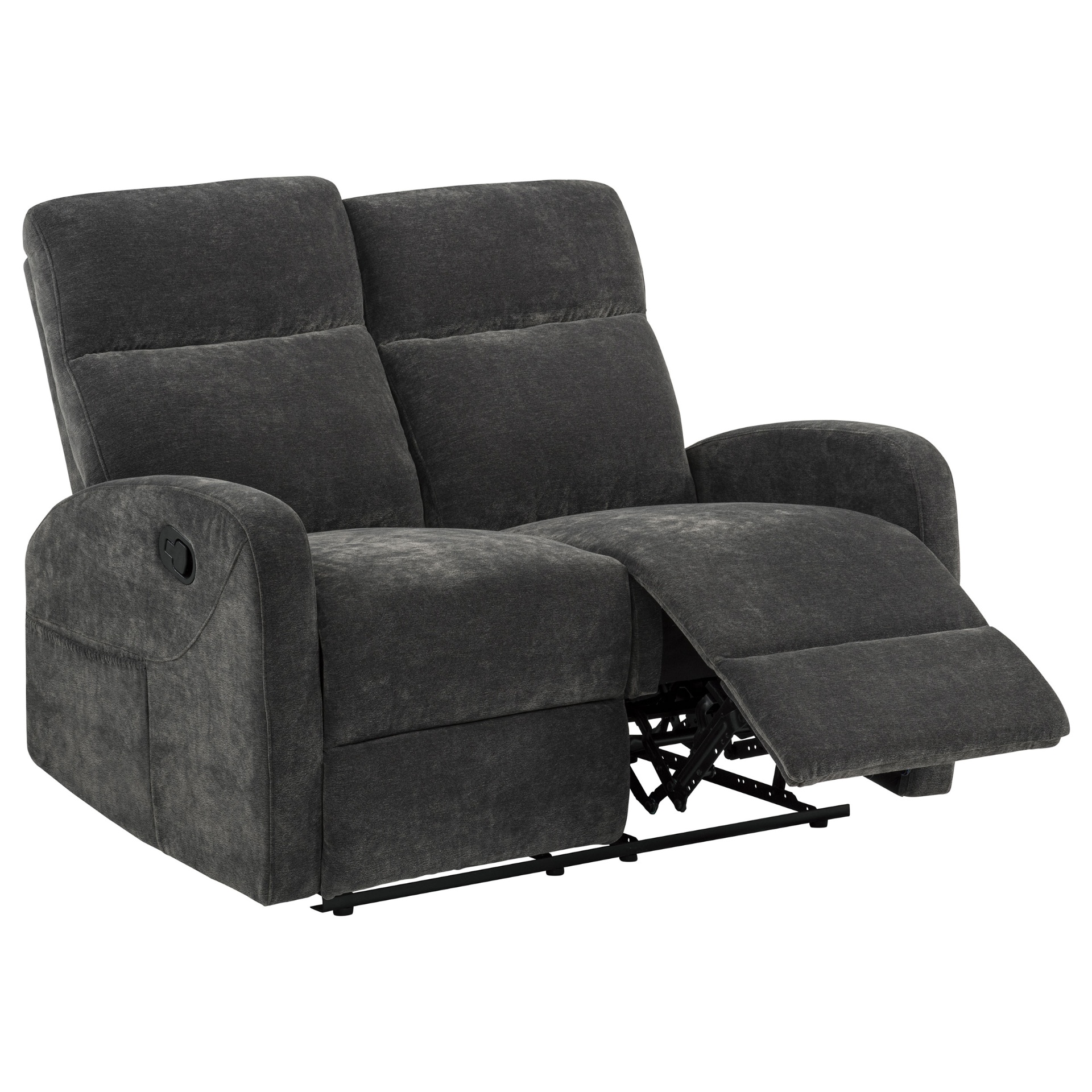 Charcoal Reclining Loveseat