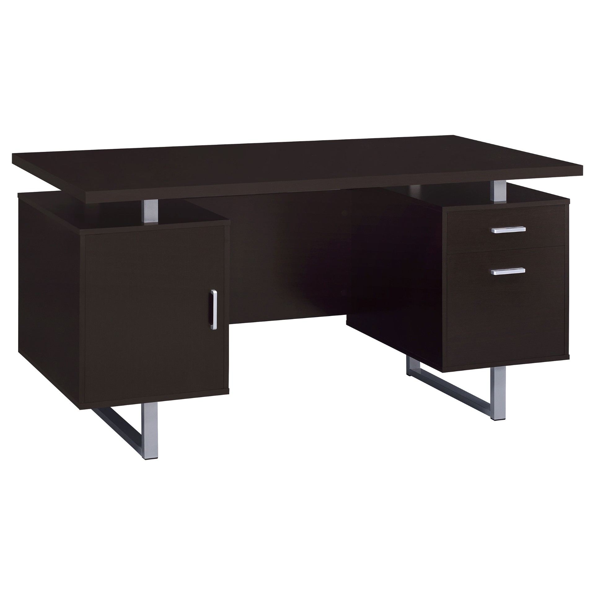 Cappuccino Executive Desk